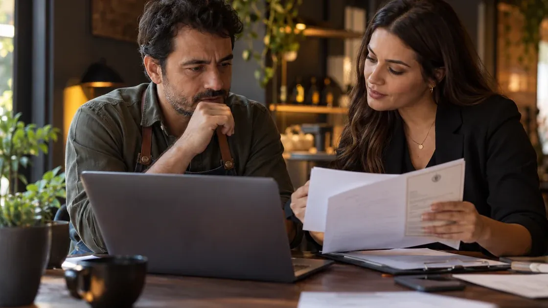 Consultores revisam documentos para recuperar um Perfil da Empresa suspenso no Google