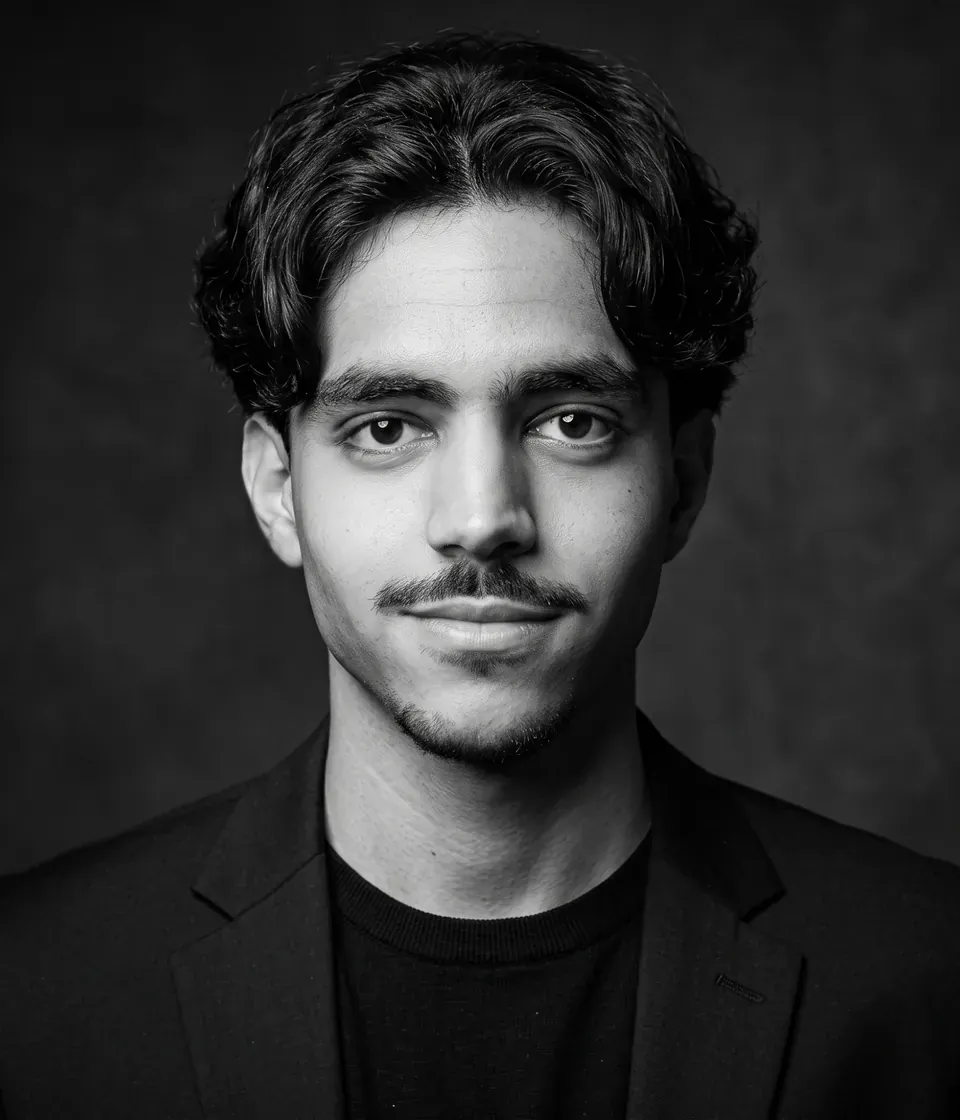 Retrato de Caique Miguel de Castro Lopes da Silva, sócio fundador e COO da CC Corps